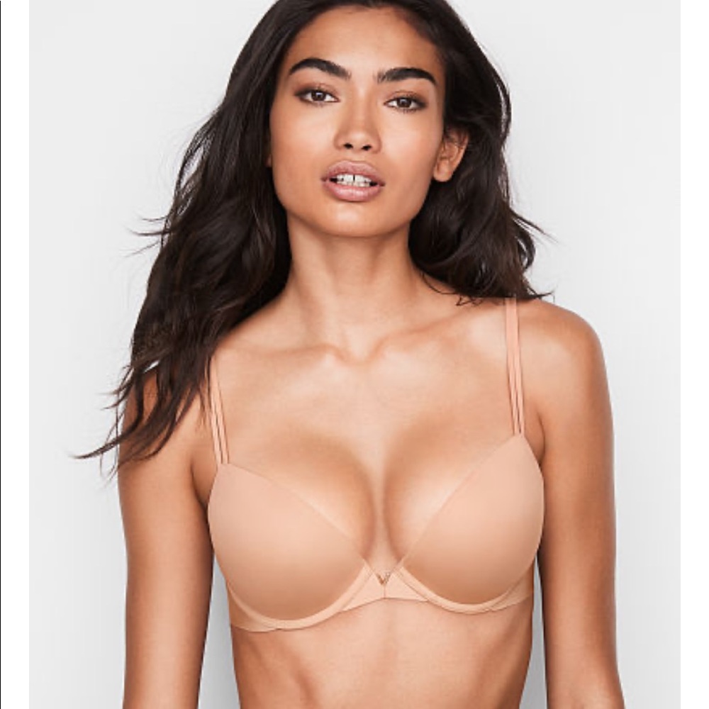 Victorias Secret Push Nude Bra 32DD Sexy Illusions